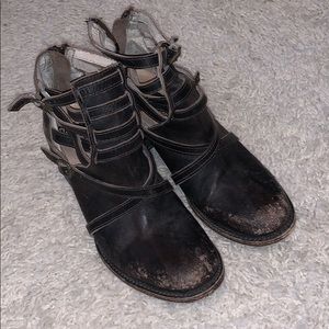 Freebird Stair Boot Size 6 Brown Leather